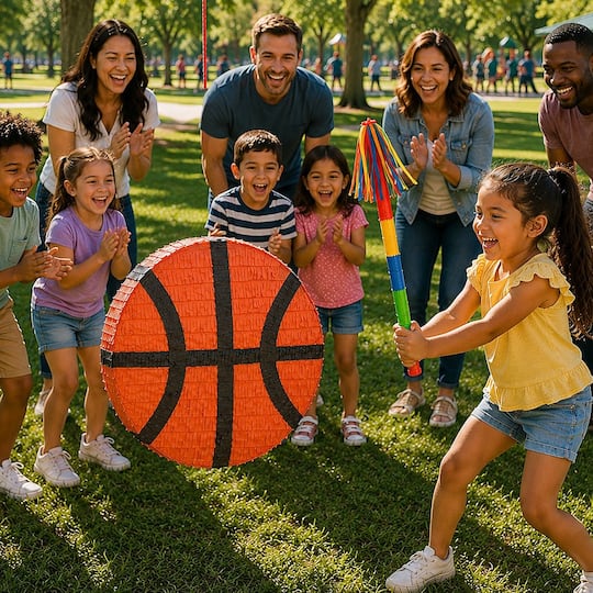 17.75" Basketball Piñata